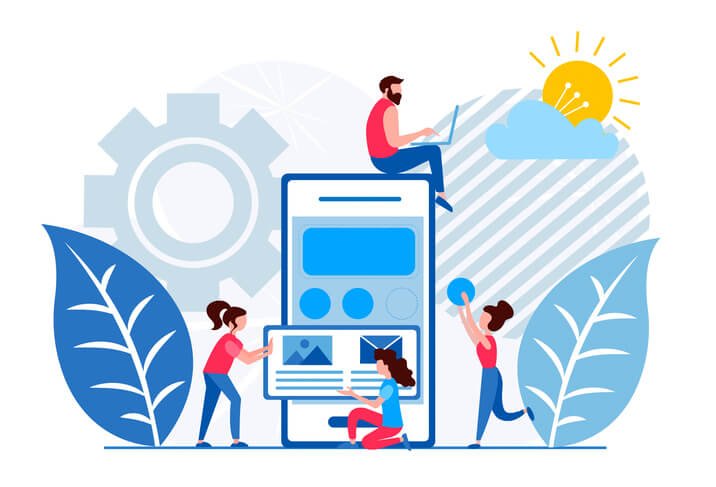 A digital content strategy showing how blog posts and videos build brand authority for Bangalore businesses.